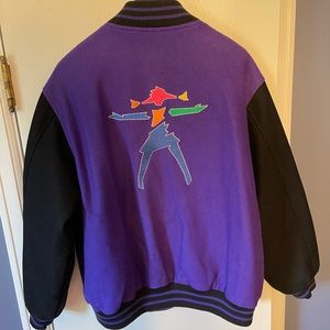 90s Vintage American Girl Varsity Jacket
